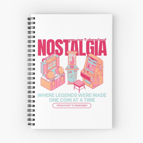 Item preview, You Can't Download Nostalgia – Retro Arcade Gaming Machines designed and sold by KomixsDesign.