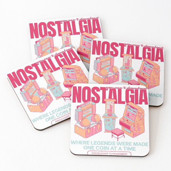 Item preview, You Can't Download Nostalgia – Retro Arcade Gaming Machines designed and sold by KomixsDesign.
