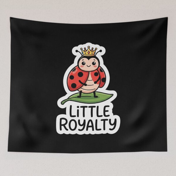 Item preview, Cute Ladybug Wearing A Golden Crown designed and sold by Owcomm.