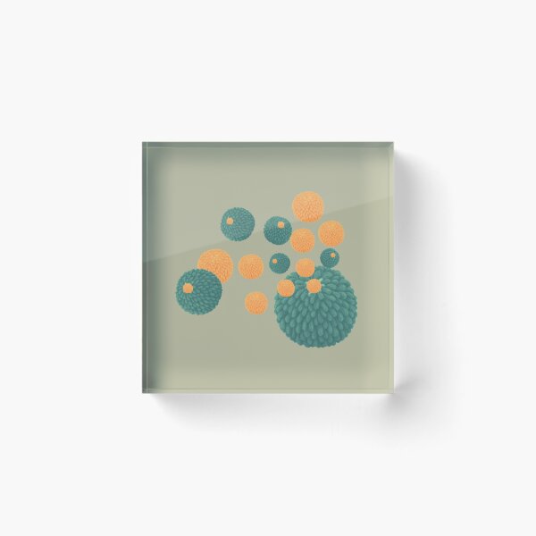Item preview, Abstract Fluffy Spheres Pattern designed and sold by PaniKulka.
