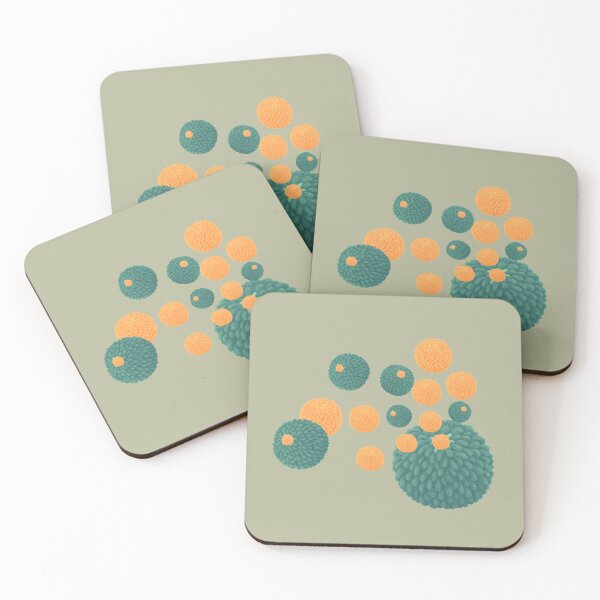 Item preview, Abstract Fluffy Spheres Pattern designed and sold by PaniKulka.