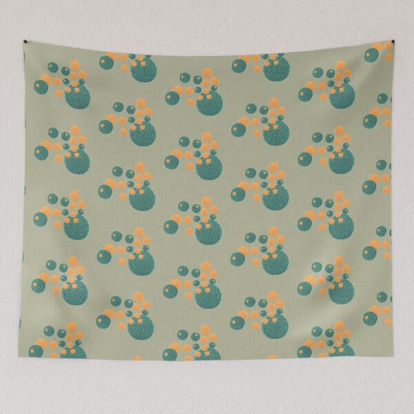 Item preview, Abstract Fluffy Spheres Pattern designed and sold by PaniKulka.