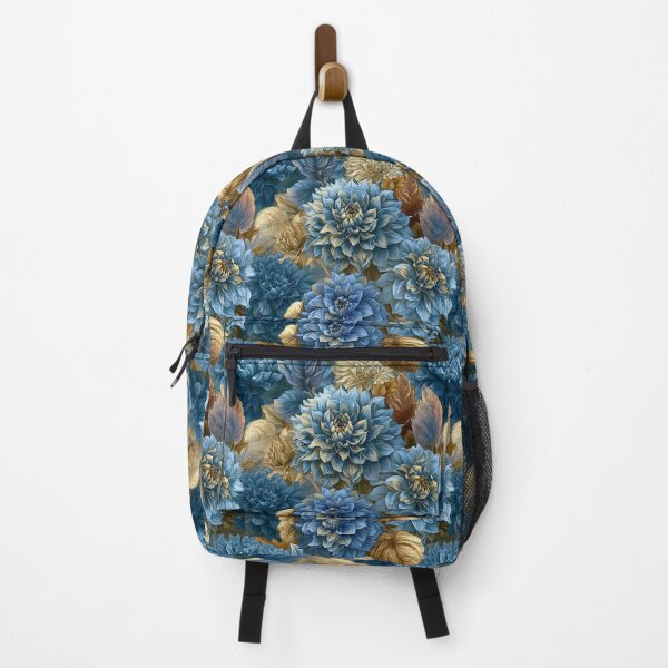 Item preview, Charming Dahlias Print  - Flower Bouquet Pattern  - Anniversary Gifts For Dad designed and sold by RoyalStarsPatts.