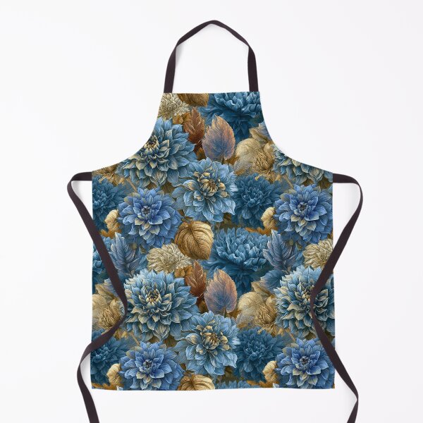 Item preview, Charming Dahlias Print - Flower Bouquet Pattern - Anniversary Gifts For Dad designed and sold by RoyalStarsPatts.