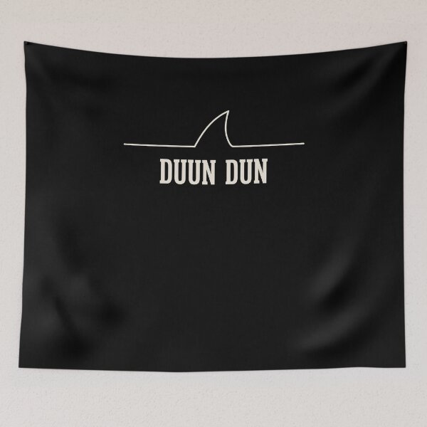 Item preview, Duun Dun Shark Fin Jaws Movie Pop Culture Fan designed and sold by SofenArt.