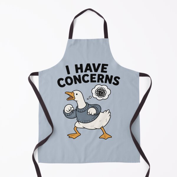 Item preview, I Have Concerns Funny Goose designed and sold by MonkiFlipp.