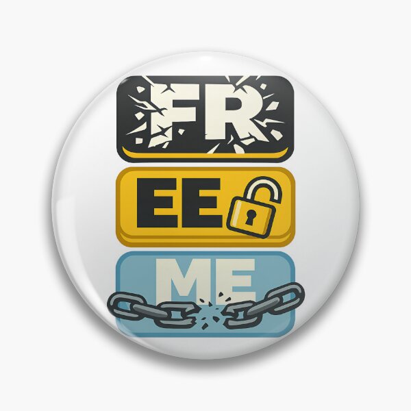 Item preview, FREE ME Typography Design | Break Free Motivation Design designed and sold by TeeTimeTreasure.