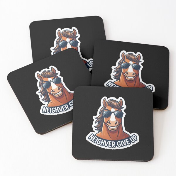 Item preview, Cool Horse Wearing Sunglasses Funny Quote designed and sold by Owcomm.