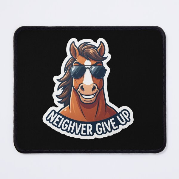 Item preview, Cool Horse Wearing Sunglasses Funny Quote designed and sold by Owcomm.
