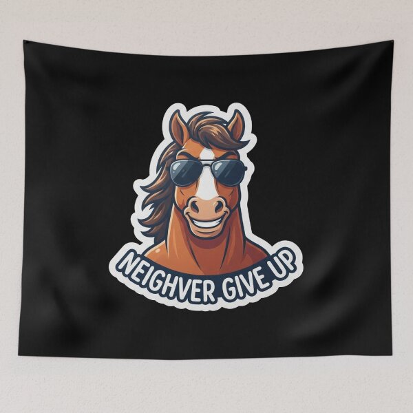 Item preview, Cool Horse Wearing Sunglasses Funny Quote designed and sold by Owcomm.