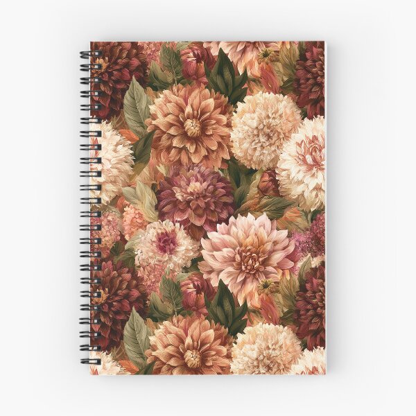 Item preview, Colorful Dahlias Texture  - Flower Bouquet Pattern  - Anniversary Gifts For Her designed and sold by RoyalStarsPatts.