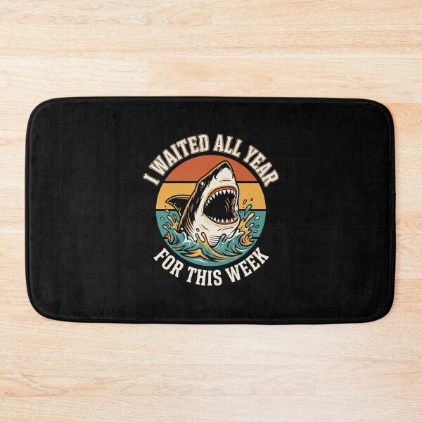 Item preview, I Waited All Year For This Week Shark Week Enthusiast Ocean Lover designed and sold by SofenArt.