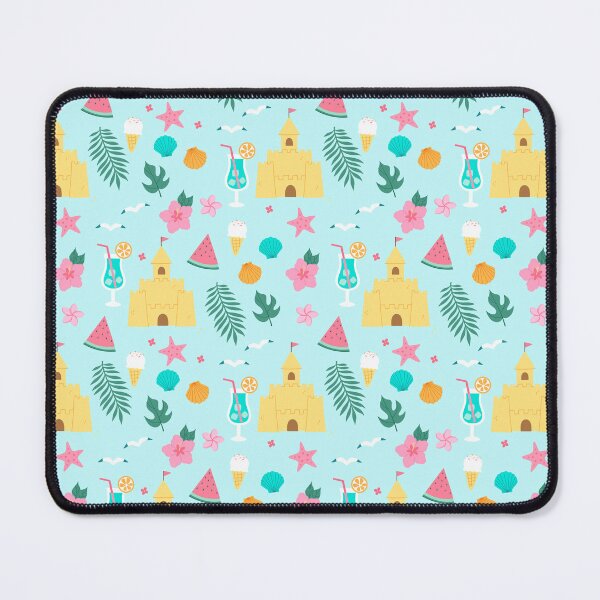 Item preview, summer holiday pattern with various items designed and sold by burbura.
