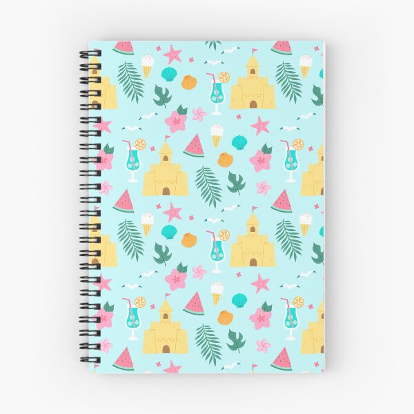 Item preview, summer holiday pattern with various items designed and sold by burbura.