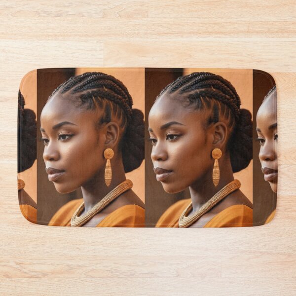 Item preview, Fashion - Black Woman with Braids, Contemporary Afro-Bohemian Aesthetic designed and sold by Beat-It.