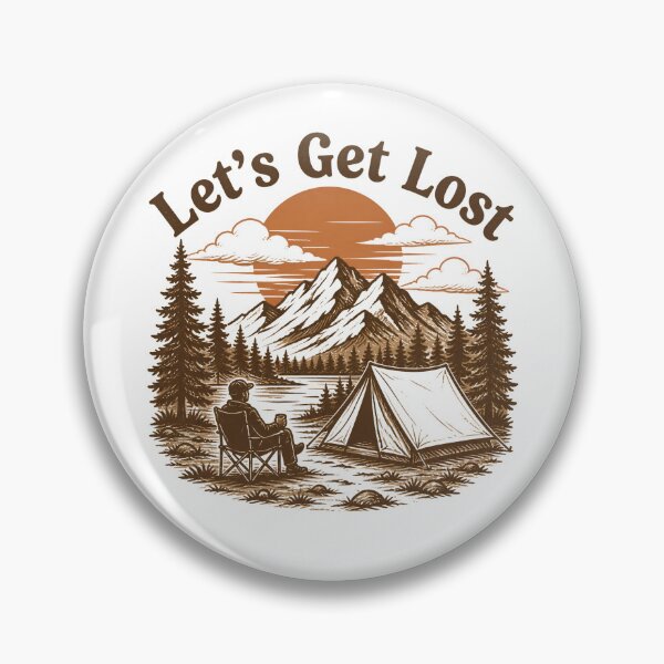 Item preview, Let’s Get Lost Camping Design designed and sold by DesignedByMarty.