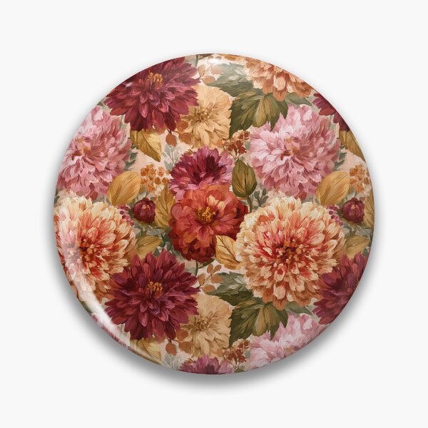 Item preview, Minimalistic Dahlias Flower  - Birthday Flower Pattern  - Anniversary Gifts For Him designed and sold by RoyalStarsPatts.