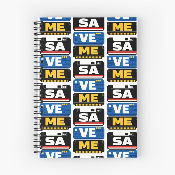 Item preview, SAVE ME Typography Design | Retro Computer Tech Humor Design designed and sold by TeeTimeTreasure.