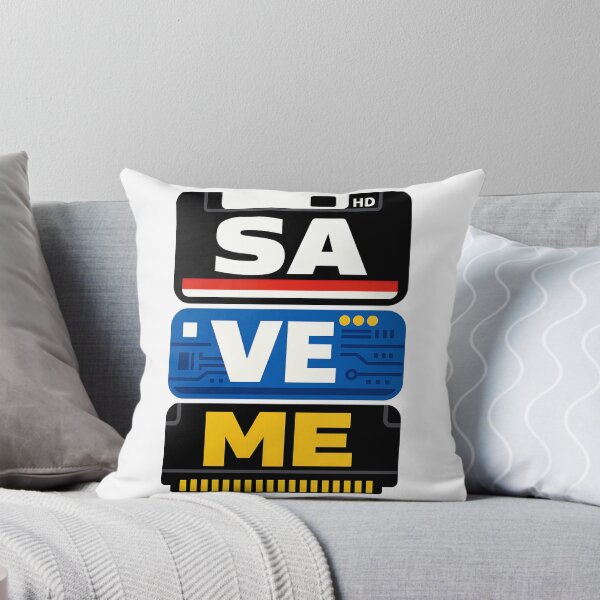 Item preview, SAVE ME Typography Design | Retro Computer Tech Humor Design designed and sold by TeeTimeTreasure.