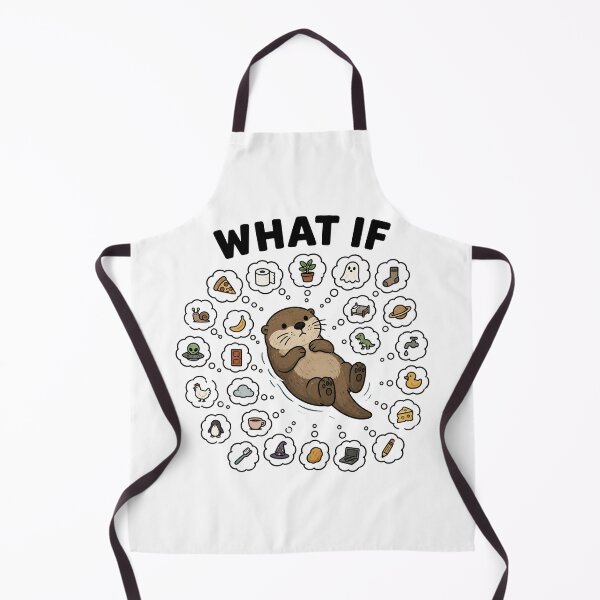 Item preview, What If Otter Overthinking Everything designed and sold by MonkiFlipp.
