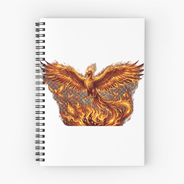 Item preview, Fiery Phoenix Rising from the Flames designed and sold by GrzywaM.