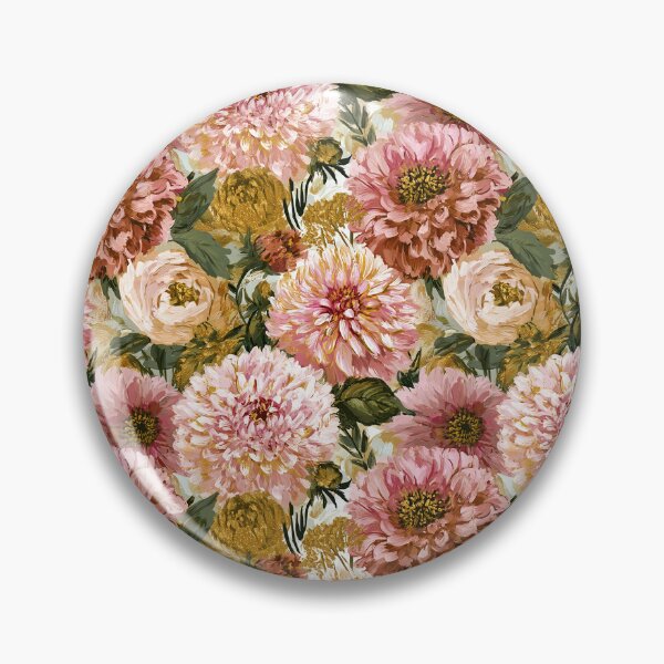 Item preview, Minimalistic Dahlias Floral - Hawaiian Flower Pattern  - Anniversary Gifts For Husband designed and sold by RoyalStarsPatts.