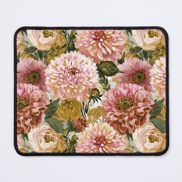 Item preview, Minimalistic Dahlias Floral - Hawaiian Flower Pattern - Anniversary Gifts For Husband designed and sold by RoyalStarsPatts.
