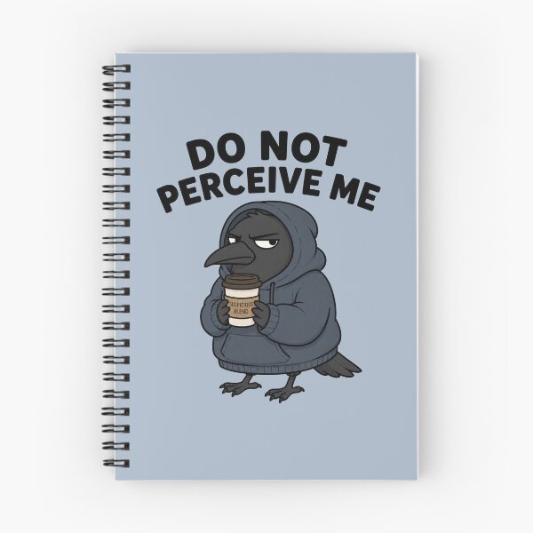 Item preview, Do Not Perceive Me Crow designed and sold by MonkiFlipp.