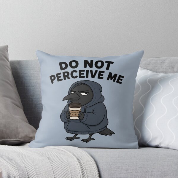 Item preview, Do Not Perceive Me Crow designed and sold by MonkiFlipp.