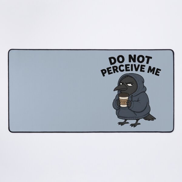 Item preview, Do Not Perceive Me Crow designed and sold by MonkiFlipp.