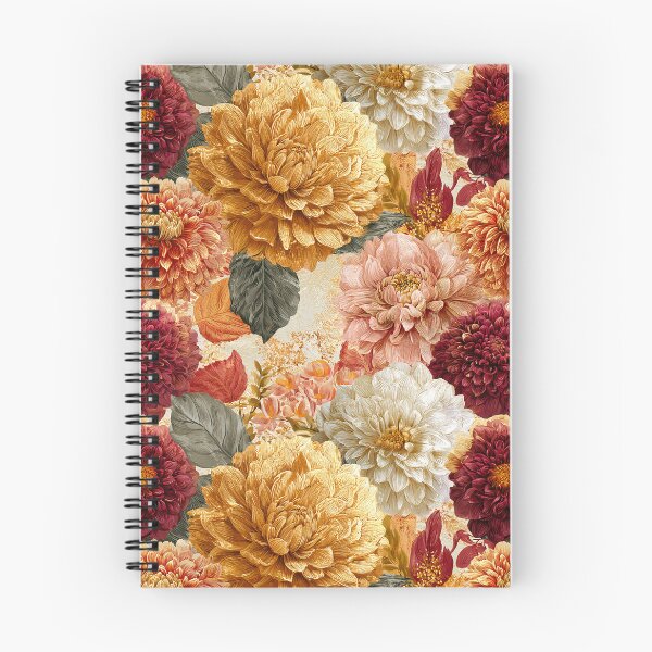 Item preview, Charming Dahlias - Hawaiian Flower Pattern  - Anniversary Gifts For Mom designed and sold by RoyalStarsPatts.