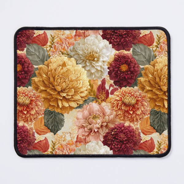 Item preview, Charming Dahlias - Hawaiian Flower Pattern  - Anniversary Gifts For Mom designed and sold by RoyalStarsPatts.