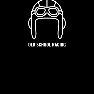 Artwork thumbnail, Old School Racing - Vintage Pilot Design by RageLine