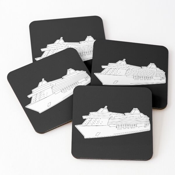 Item preview, Cruise ship black and white designed and sold by HungarianSailor.