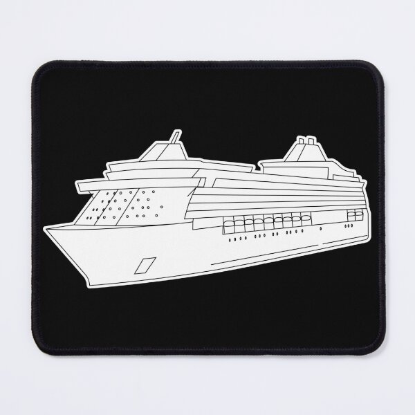 Item preview, Cruise ship black and white designed and sold by HungarianSailor.