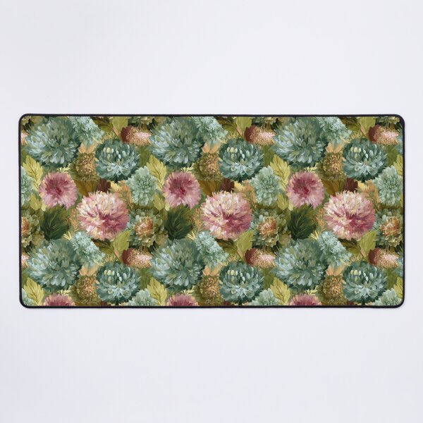 Item preview, Petaled Dahlias Texture - Retro Flower Floral - Anniversary Gifts For Wife designed and sold by RoyalStarsPatts.