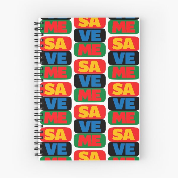 Item preview, SAVE ME Typography Design | Bold Minimal Text Design designed and sold by TeeTimeTreasure.