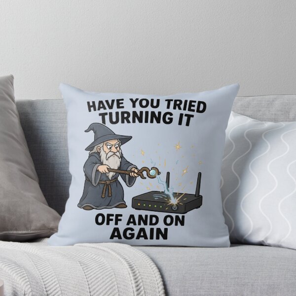 Item preview, Wizard Fixes WiFi With Magic designed and sold by MonkiFlipp.