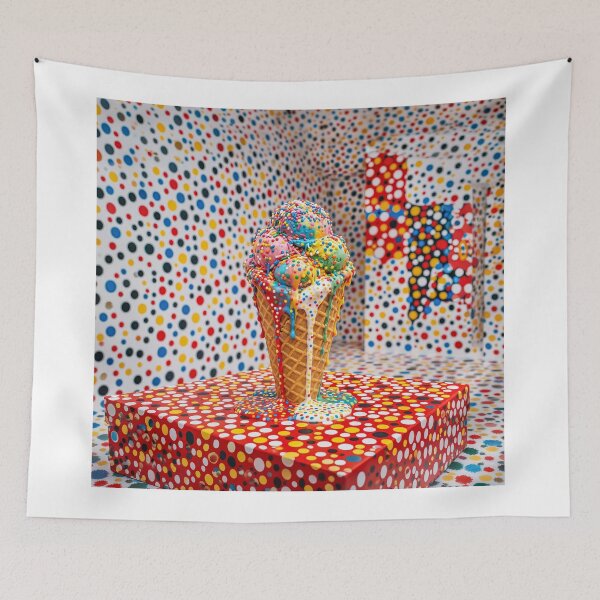 Item preview, Dripping Ice Cream Cone Pop Art designed and sold by Home Decor Art.