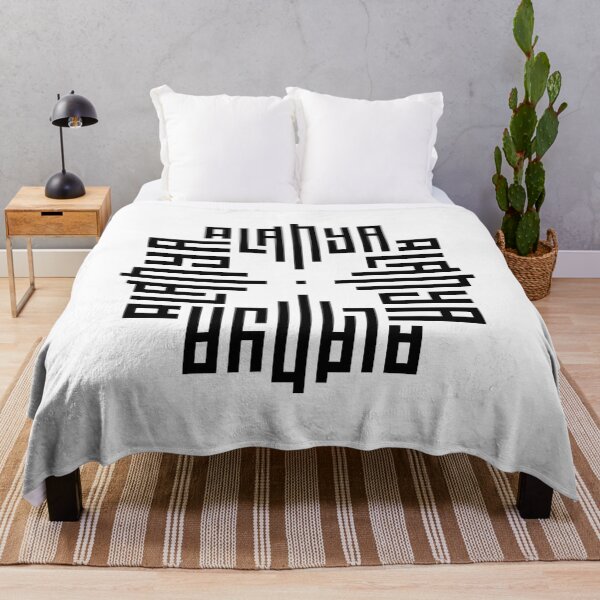 Item preview, ALANYA Black | Modern Geometric Kufi Calligraphy | From Name to Art designed and sold by FOR YOUR NAME.