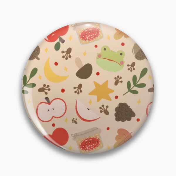Item preview, Cozy Autumn Frog Seamless Pattern designed and sold by MiloverseOfficial.