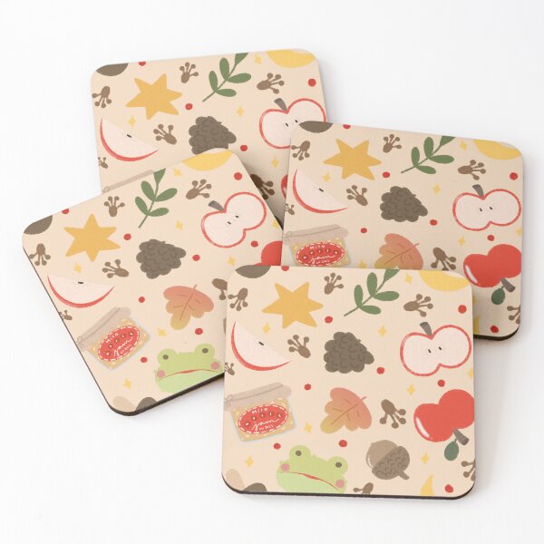 Item preview, Cozy Autumn Frog Seamless Pattern designed and sold by MiloverseOfficial.