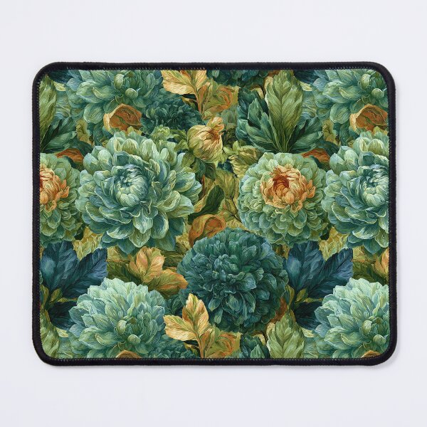 Item preview, Whimsical Dahlias Flower - Tropical Flower Pattern - Baby Shower Gifts designed and sold by RoyalStarsPatts.