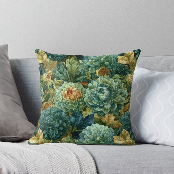 Item preview, Whimsical Dahlias Flower - Tropical Flower Pattern  - Baby Shower Gifts designed and sold by RoyalStarsPatts.