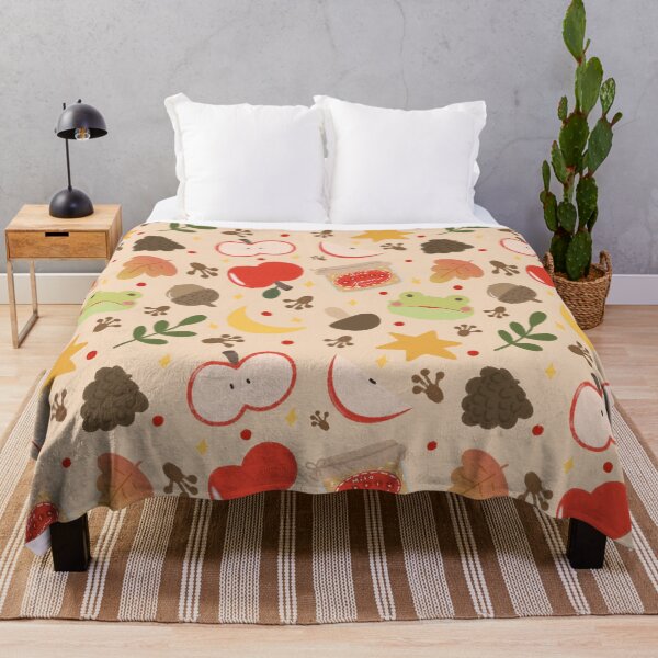 Item preview, Cozy Autumn Frog Seamless Pattern designed and sold by MiloverseOfficial.