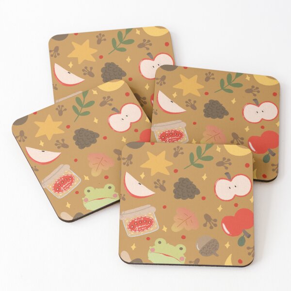 Item preview, Autumn Frog Seamless Pattern designed and sold by MiloverseOfficial.