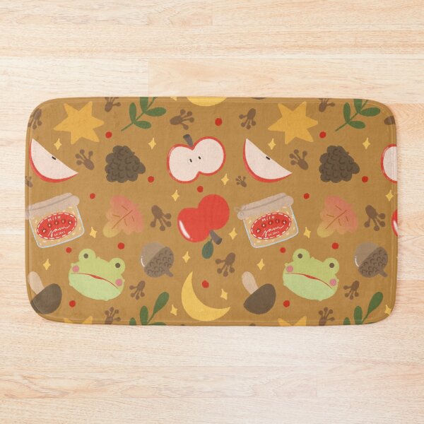 Item preview, Autumn Frog Seamless Pattern designed and sold by MiloverseOfficial.