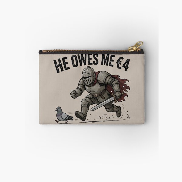 Item preview, Knight Collecting His Four Euros designed and sold by MonkiFlipp.