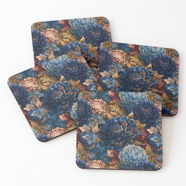 Item preview, Petaled Dahlias - Hawaiian Flower Pattern  - Baptism Gifts designed and sold by RoyalStarsPatts.