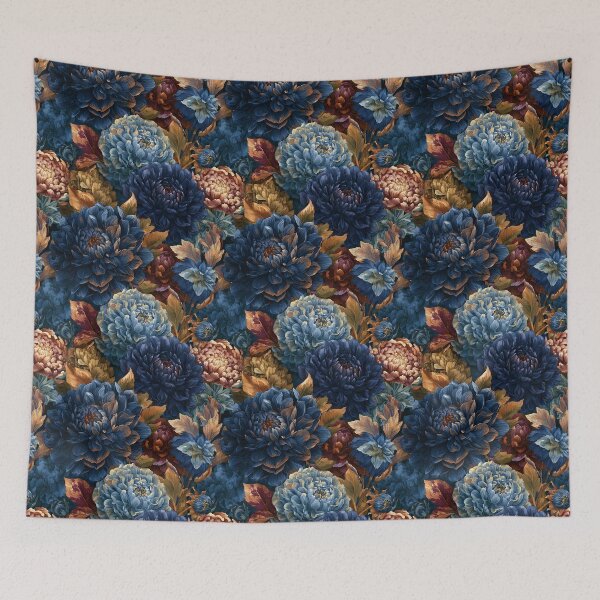 Item preview, Petaled Dahlias - Hawaiian Flower Pattern  - Baptism Gifts designed and sold by RoyalStarsPatts.